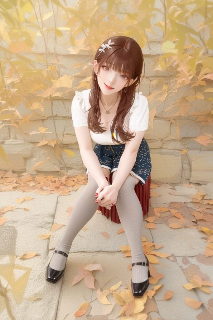 長身の女子高校生(莉音)が、小柄な制服姿の男子高校生(悠真)の隣に座り、優しく話しかけているイラスト