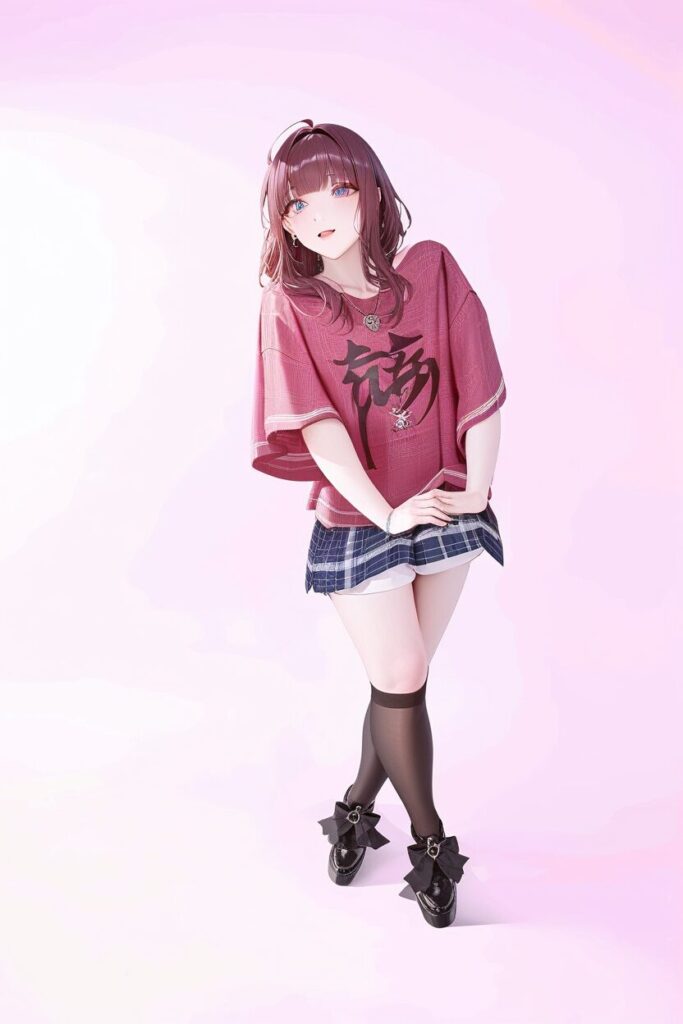 女子大生の身体になった健太が、大学の授業でレポートの内容が全く分からず、焦っているイラスト