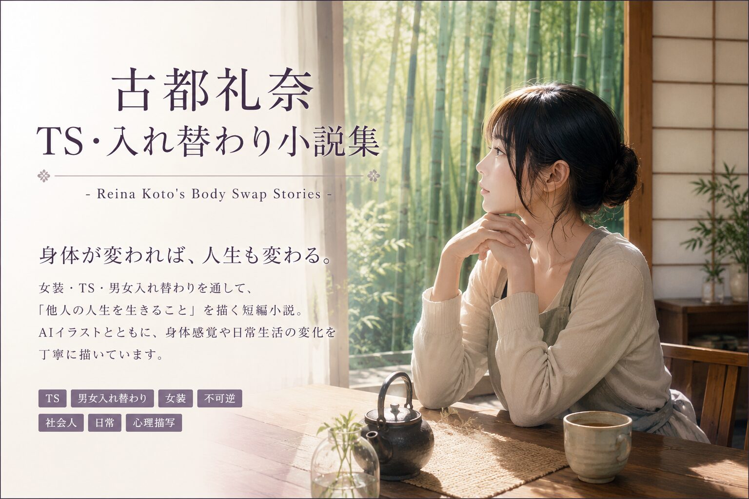 古都礼奈 TS・男女入れ替わり小説集 -Reina Koto’s Body Swap Stories-