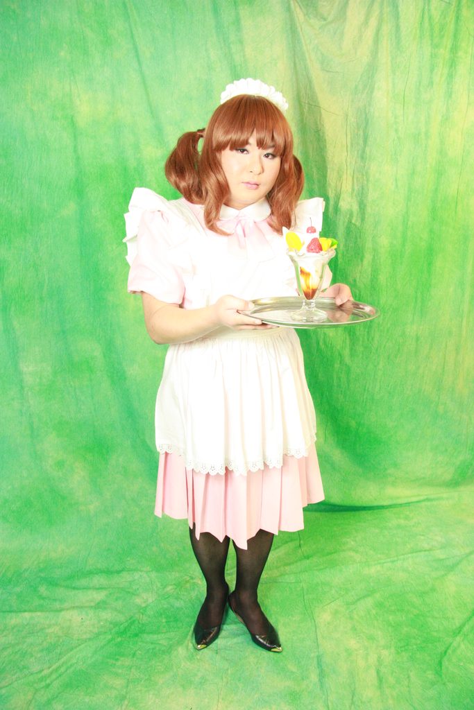 初の女装サロン利用時に着たメイド服